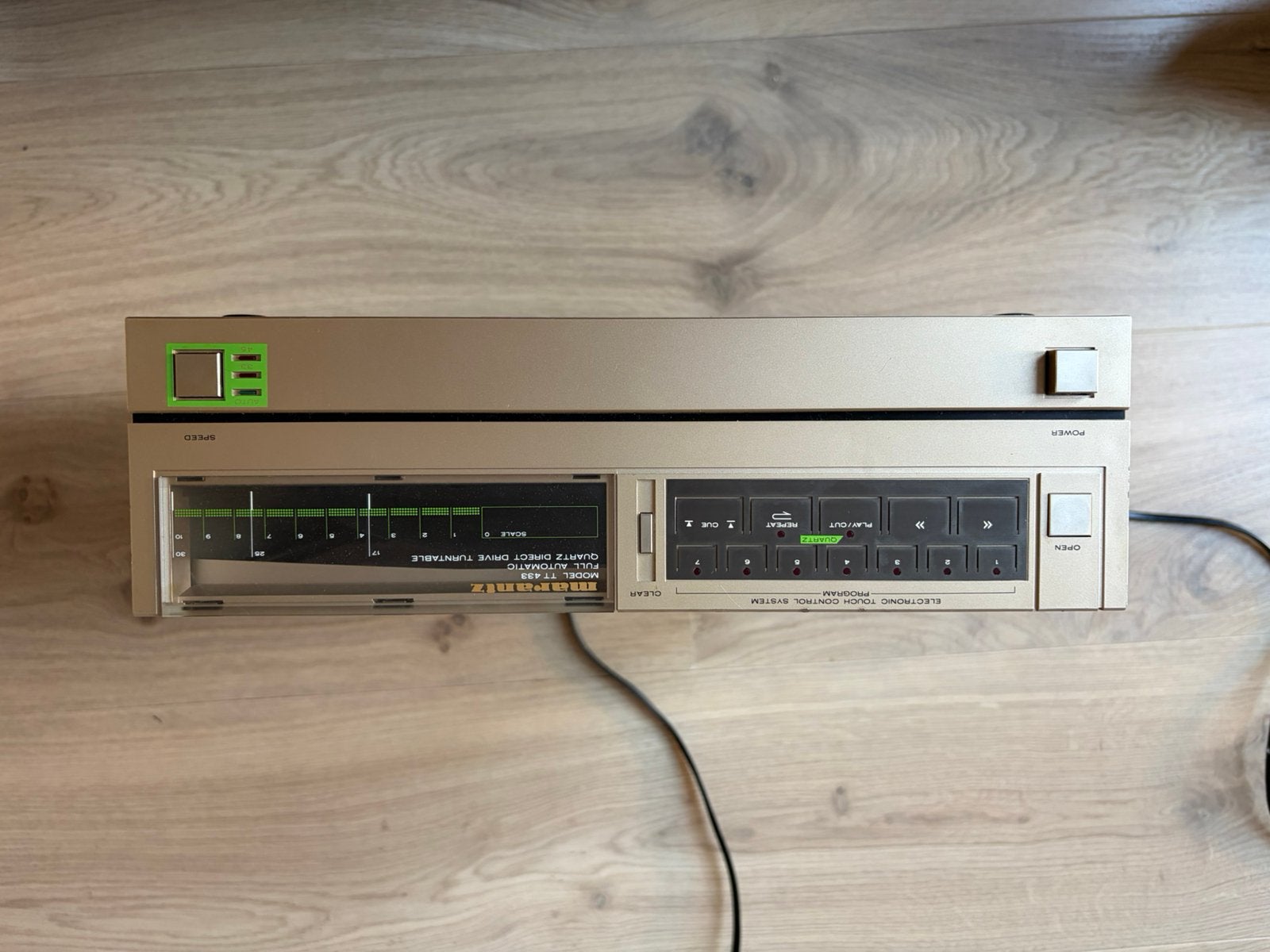 Marantz TT433 Linear Tracking Platenspeler, Audio, Tv en Foto, Platenspelers, Gebruikt, Overige merken, Ophalen
