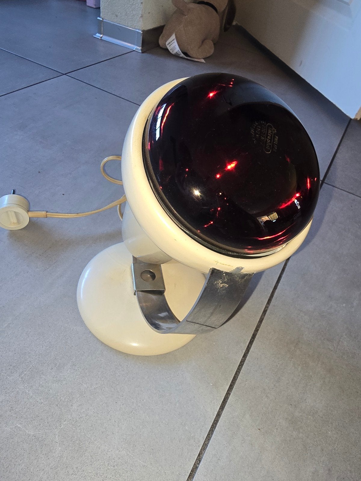 Vintage Philips Infraphil Warmtelamp jaren 50, Ophalen of Verzenden