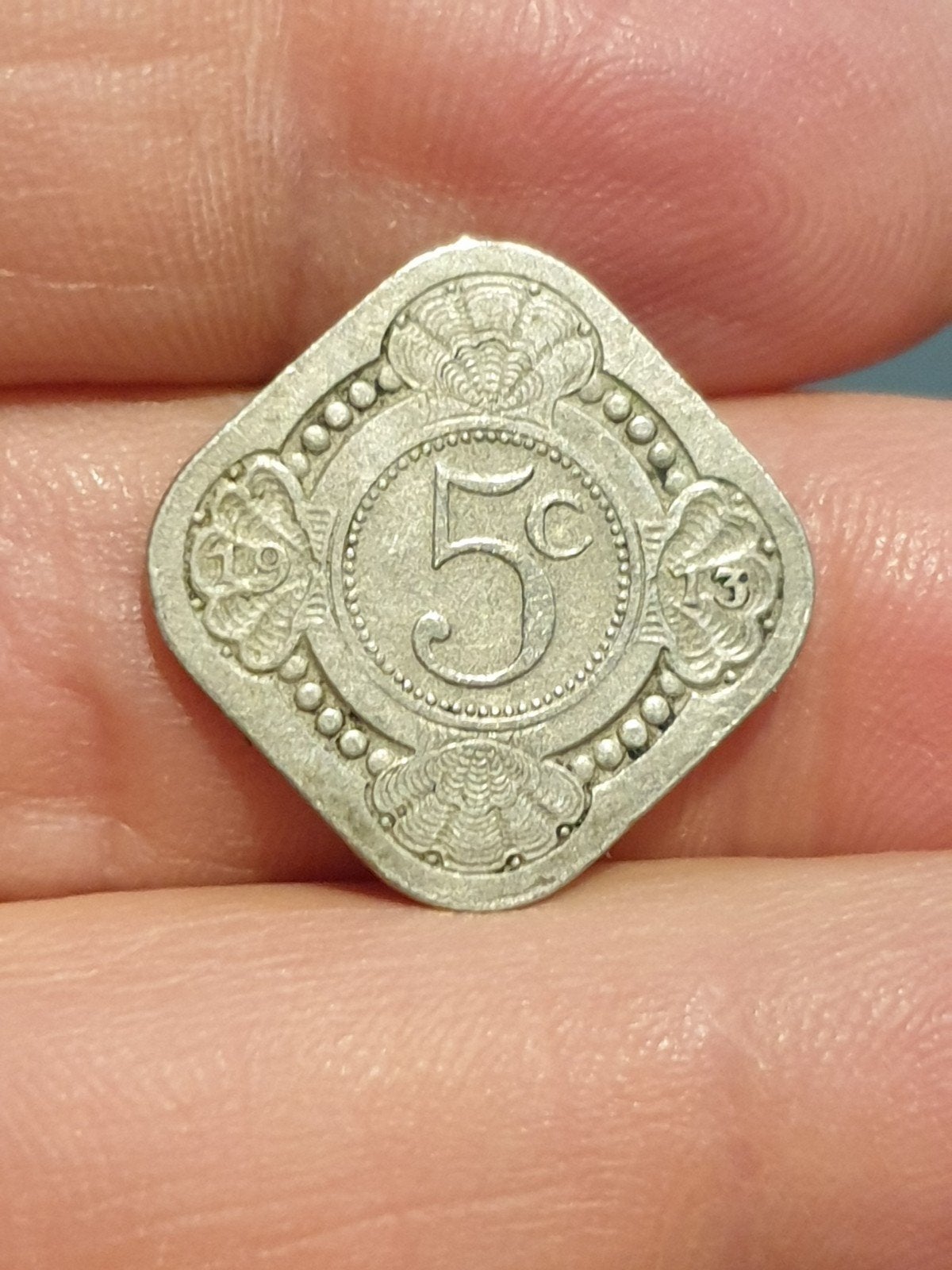 5 cent 1913 los nr.2 (06), Postzegels en Munten, Ophalen of Verzenden, Koningin Wilhelmina