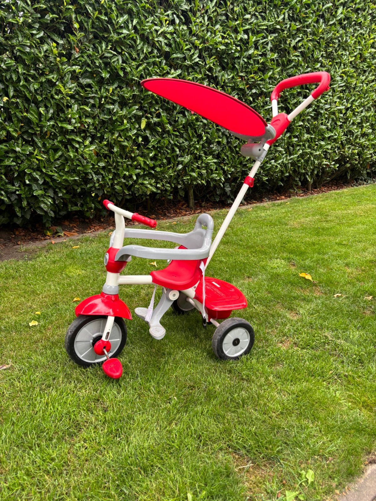 SmarTrike 4-in-1 Kinderdriewieler met Duwstang en Zonnekap, Ophalen, Gebruikt, Duwstang