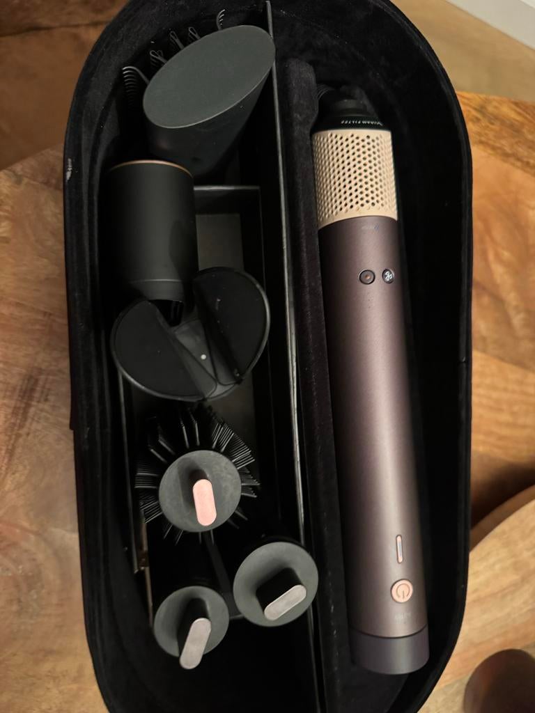 Multifunctionele Airstyler met diverse opzetstukken, Ophalen of Verzenden, Zo goed als nieuw, Föhn of Haardroger