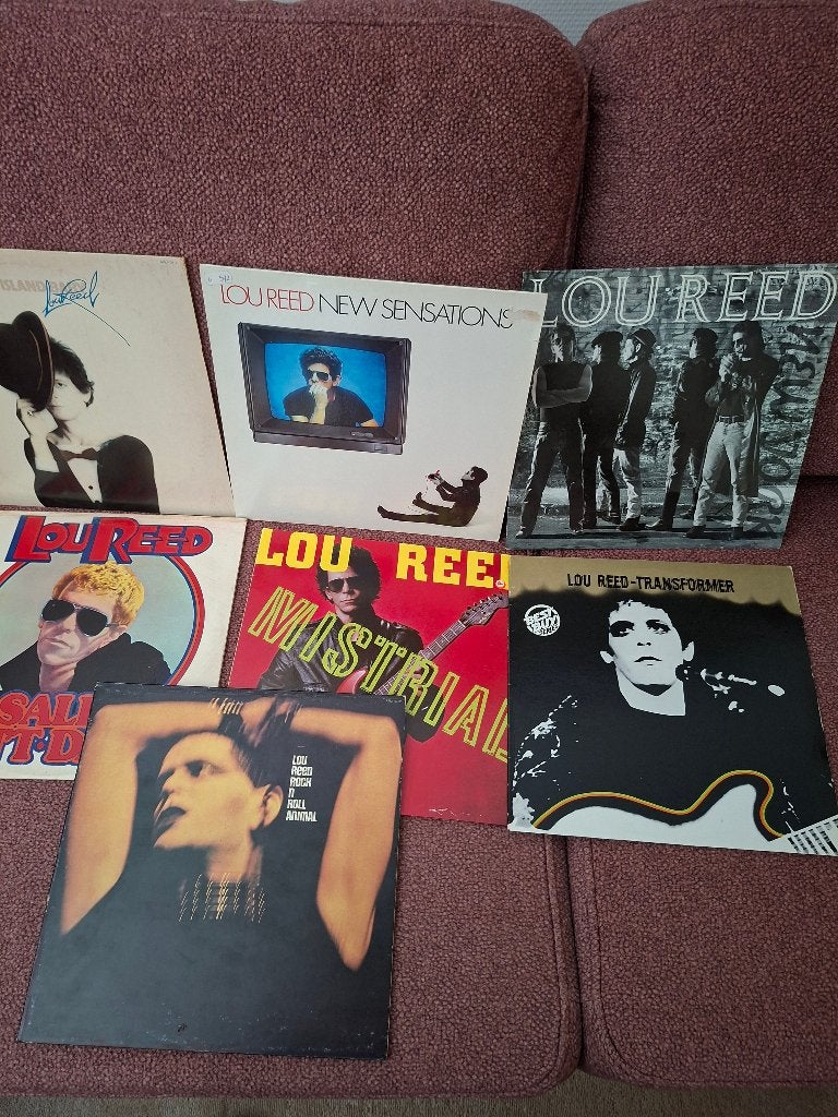 Lou Reed lp's 7 stuks, LP, Gebruikt, Ophalen of Verzenden, 12 inch