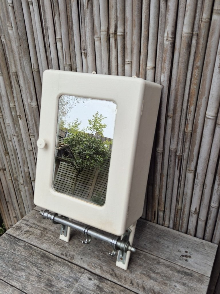 Wandkastje - Keukenkastje - Medicijnkastje - Badkamerkastje, Ophalen, Minder dan 50 cm, Gebruikt, Wit