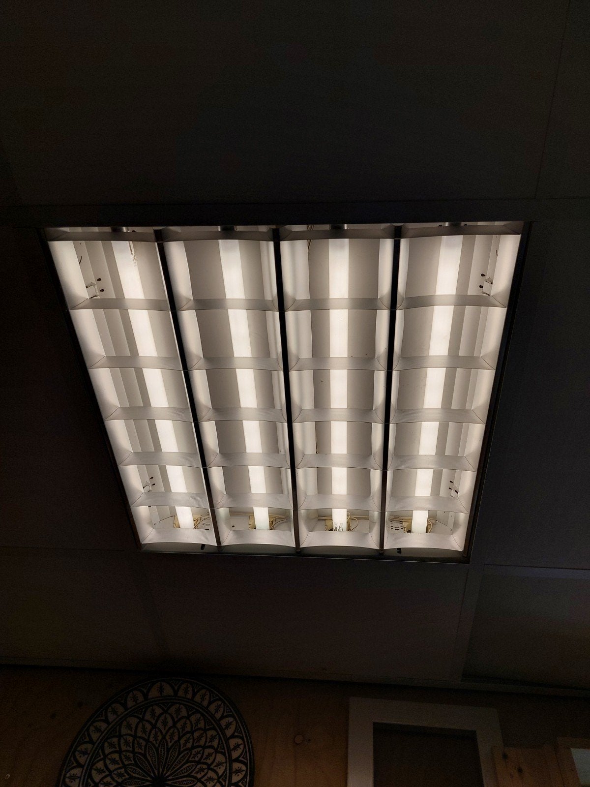 TL-armaturen voor systeemplafond, 10 stuks, Wit, Overige merken, Gebruikt, G13 (TL)