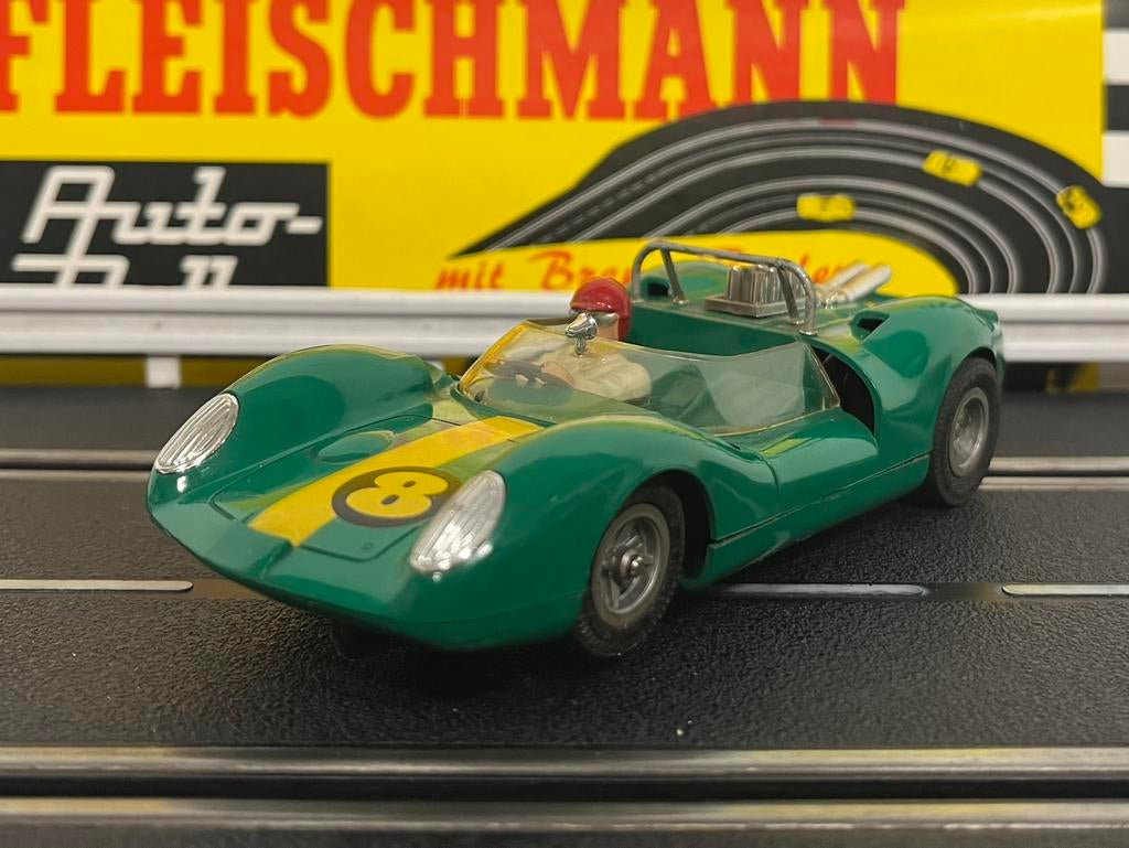 Fleischmann Ford Lotus met Spiegel, Goede staat Slot Car, Ophalen of Verzenden, Zo goed als nieuw, Elektrisch, Fleischmann