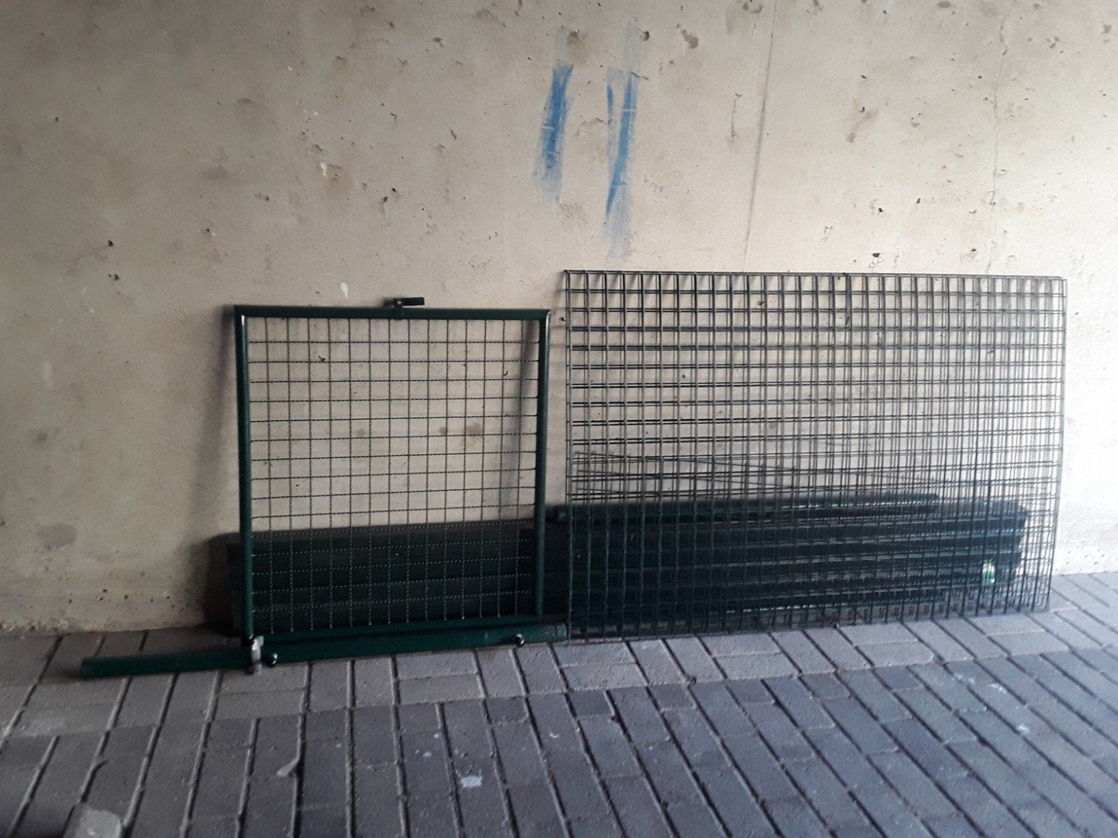 Hekwerk, Ophalen, IJzer