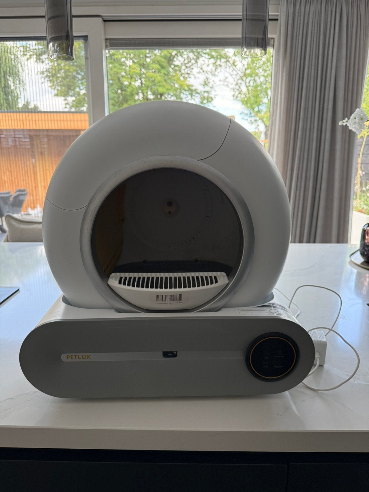 Petlux automatische kattenbak, Dieren en Toebehoren, Ophalen, Zelfreinigend, Gebruikt, Open