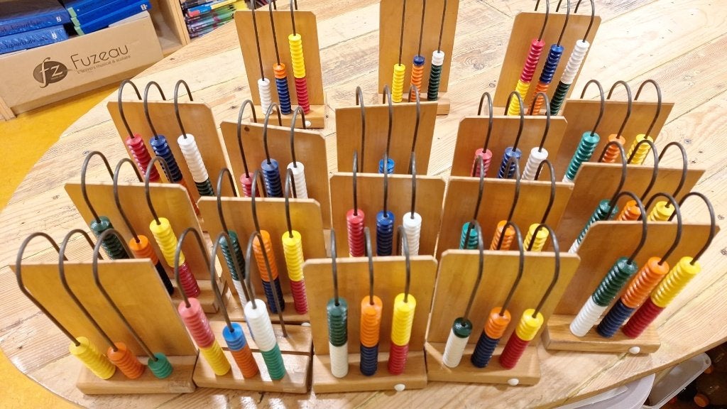 abacus 34 stuks, Ophalen, Gebruikt, Rekenen
