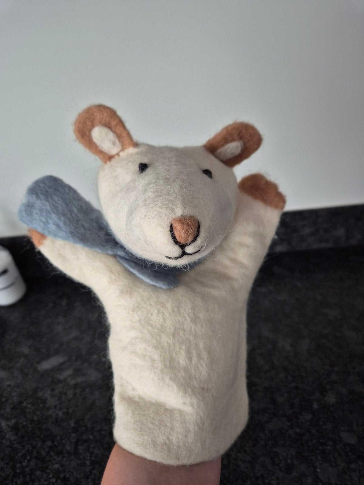 Vilten Handpop Muis, Ophalen of Verzenden, Overige typen