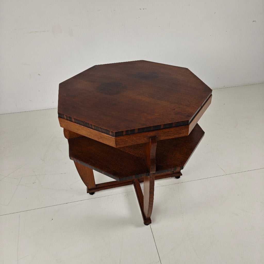 Salontafel Amsterdamse Schoolstijl circa 1920, Ophalen of Verzenden