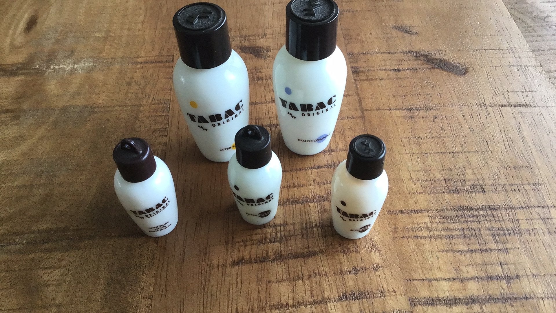 5 Tabac after shave flesjes, Ophalen of Verzenden, Zo goed als nieuw, Miniatuur