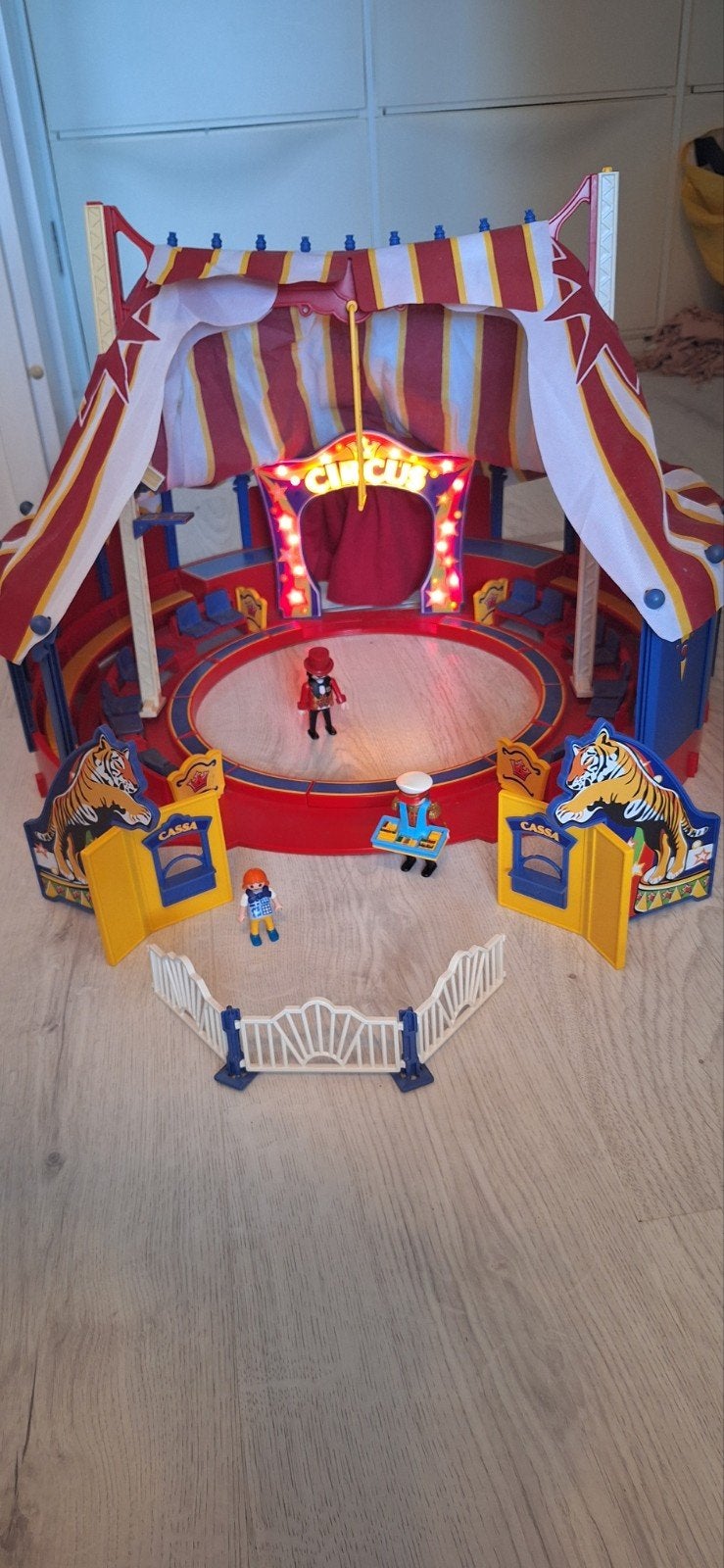 playmobil grote circus tent 4230 vintage, Kinderen en Baby's, Ophalen of Verzenden, Zo goed als nieuw