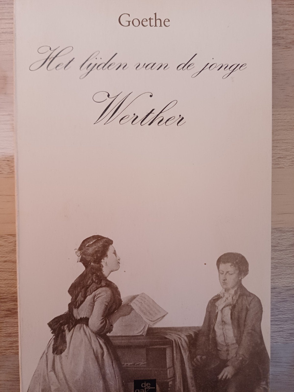GOETHE. HET LIJDEN van de Jonge Werther, Ophalen of Verzenden, Zo goed als nieuw, Nederland, Jan Verhaart  vertaling
