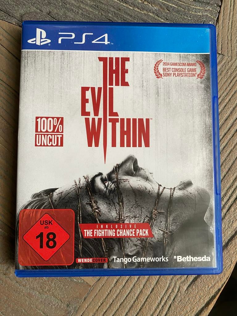 The Evil Within PS4 game, Ophalen of Verzenden, Gebruikt, Avontuur en Actie, Vanaf 18 jaar
