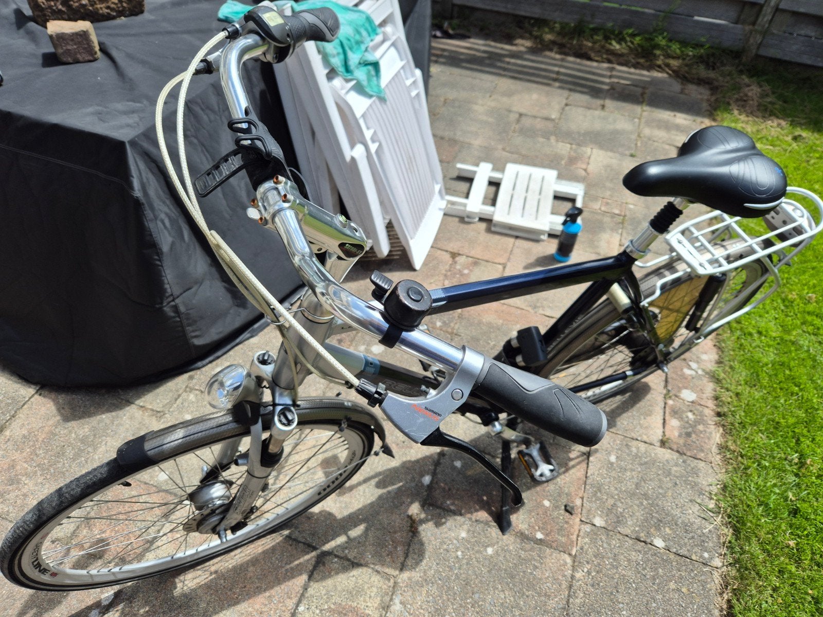 Bellevie Exclusive City-Tour Herenfiets, Fietsen en Brommers, Overige merken, Velgrem, Versnellingen, Ophalen of Verzenden