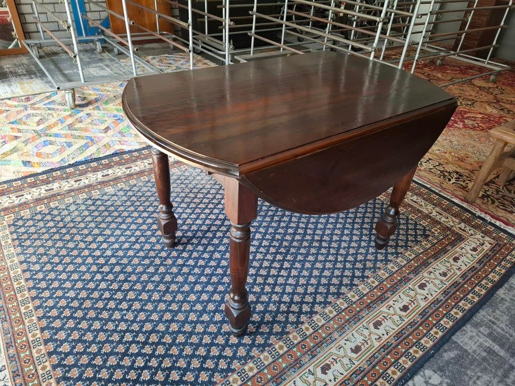 Massief houten hangoor tafel oortafel Izgst. Zie foto's,, Ophalen