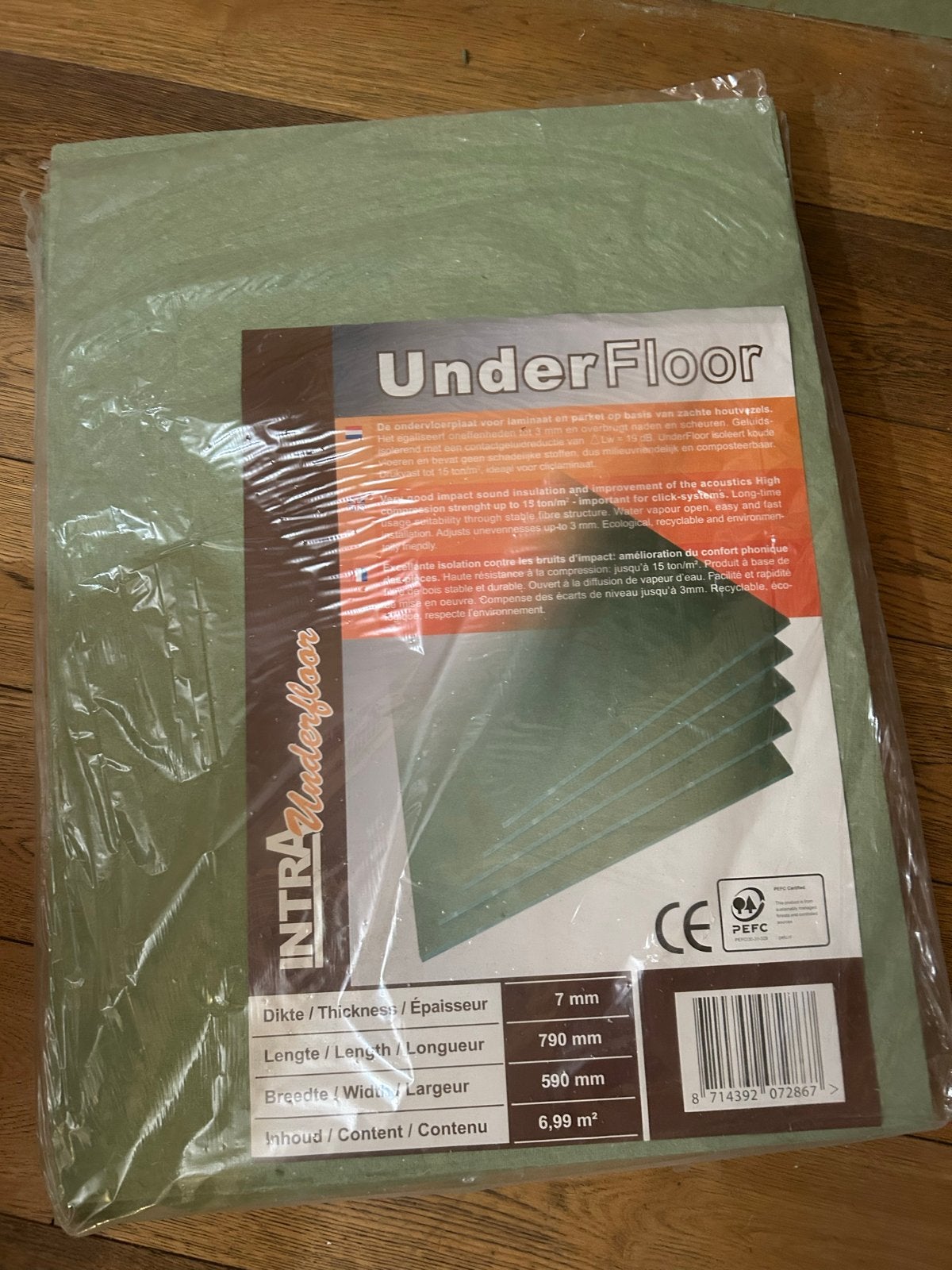 Ondervloerplaten voor laminaat of parket 20 stuks, Ophalen, Overige materialen, 30 cm of meer, 50 tot 150 cm