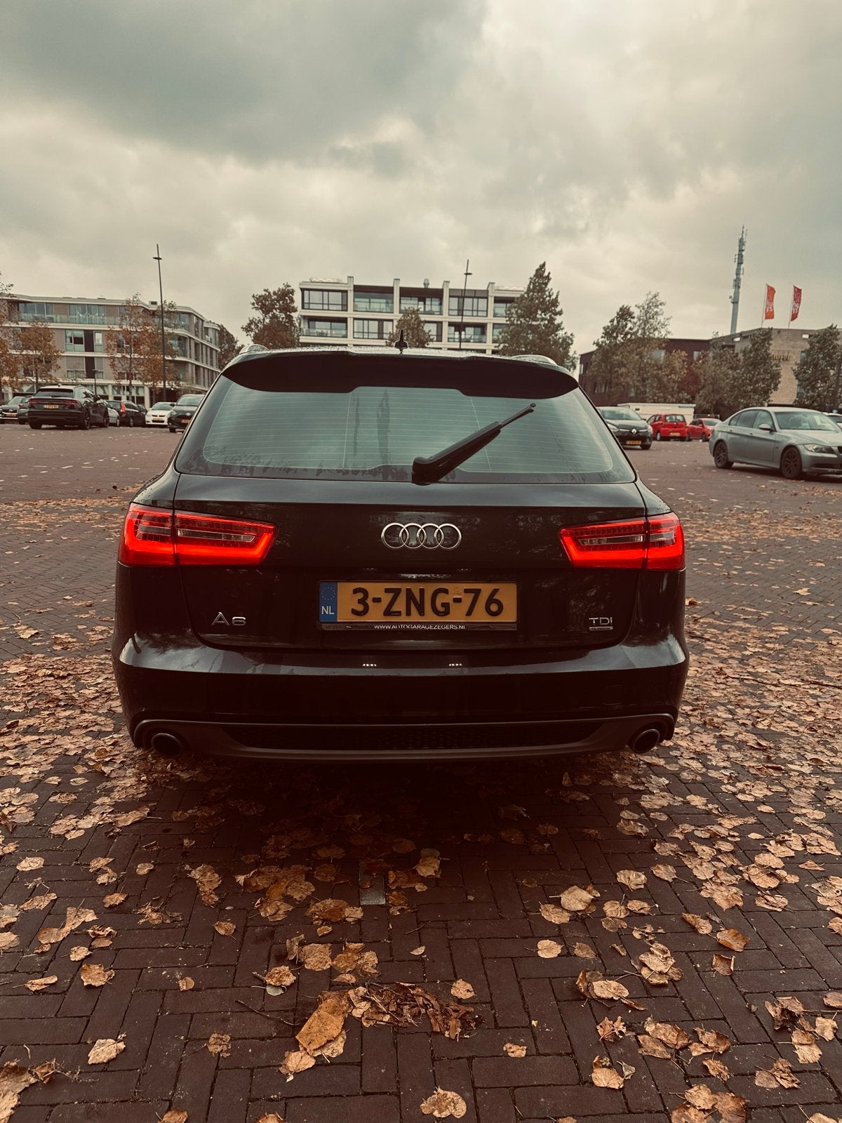 Audi A6 3.0TDI 150KW Avant Quat S-tr 2015 Blauw, Auto's, Automaat, 1800 kg, Zwart, Blauw