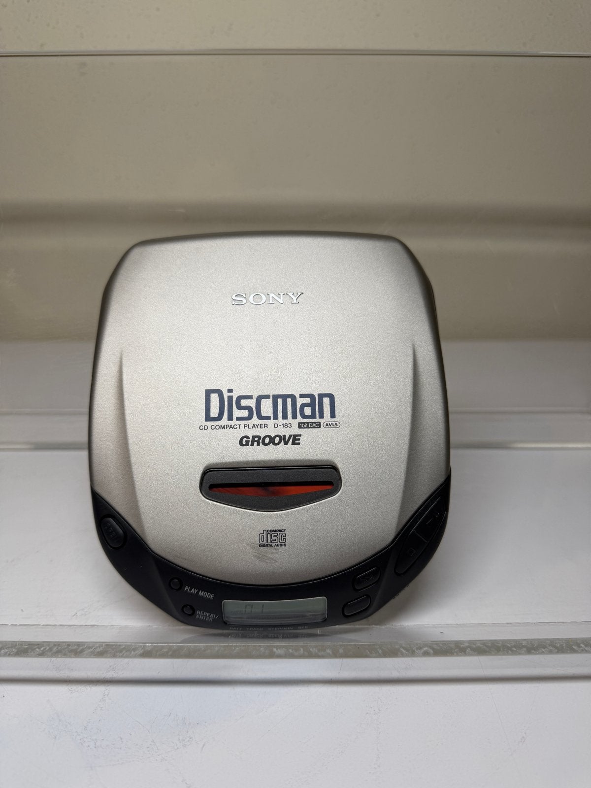 Sony Discman D-183 CD-speler met Groove, Ophalen of Verzenden, Discman