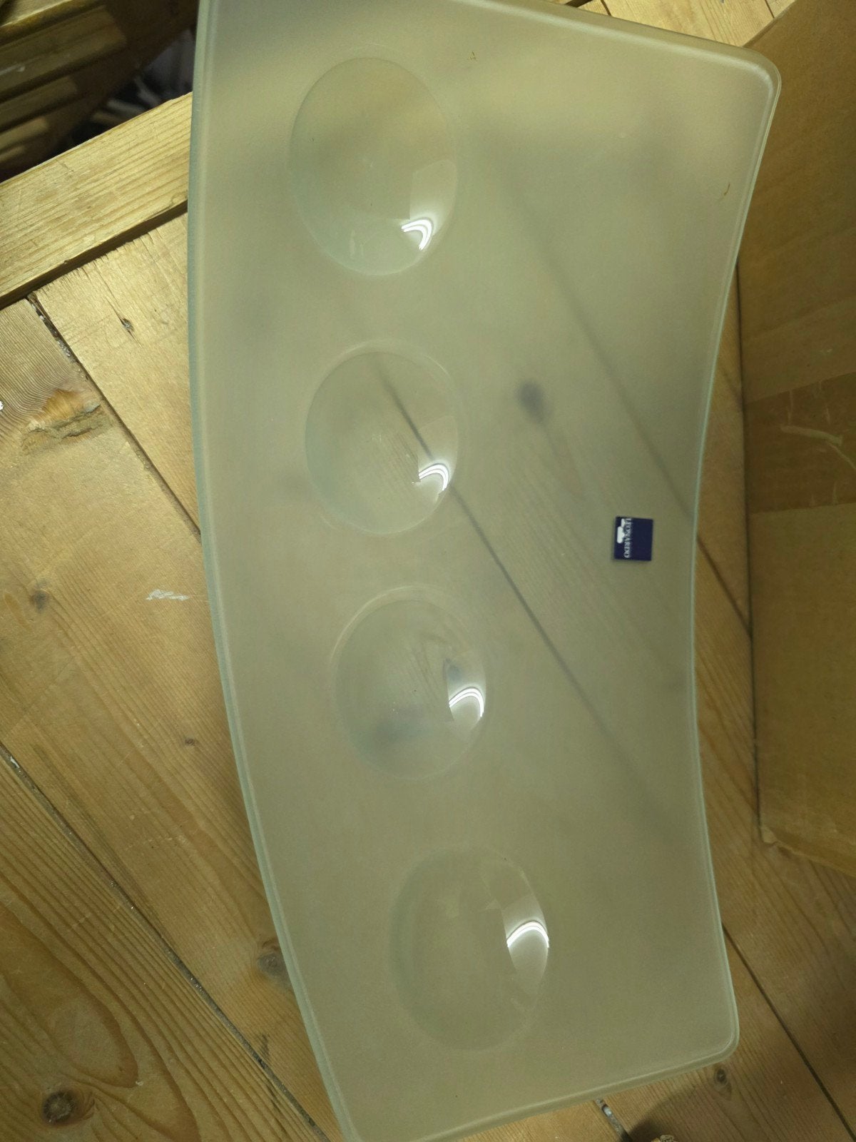 Nieuwe decoratieve schaal van Leonardo, Huis en Inrichting, Ophalen of Verzenden, Nieuw, Glas