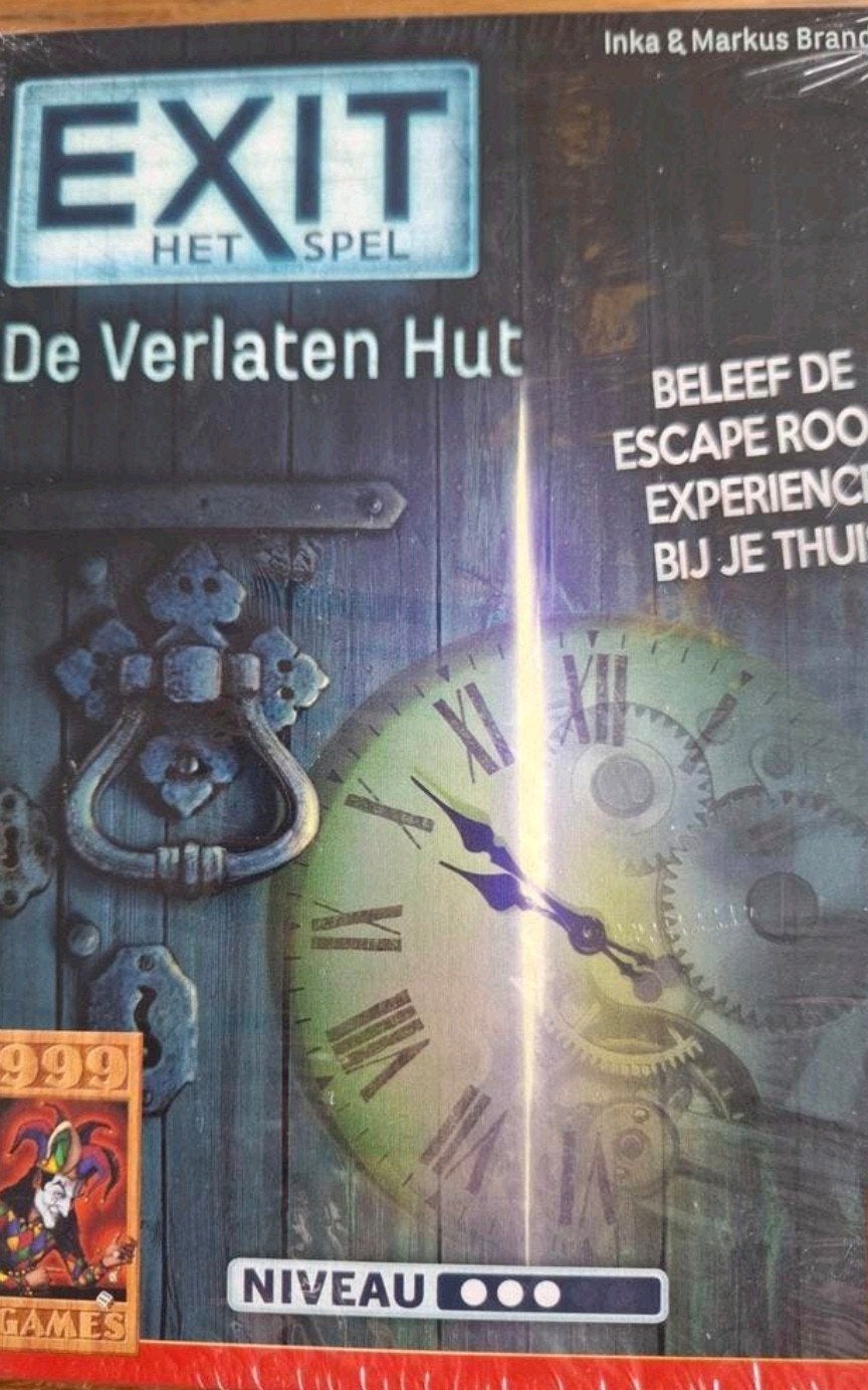 Exit - De verlaten hut, Vijf spelers of meer, Ophalen of Verzenden, Nieuw, 999 games