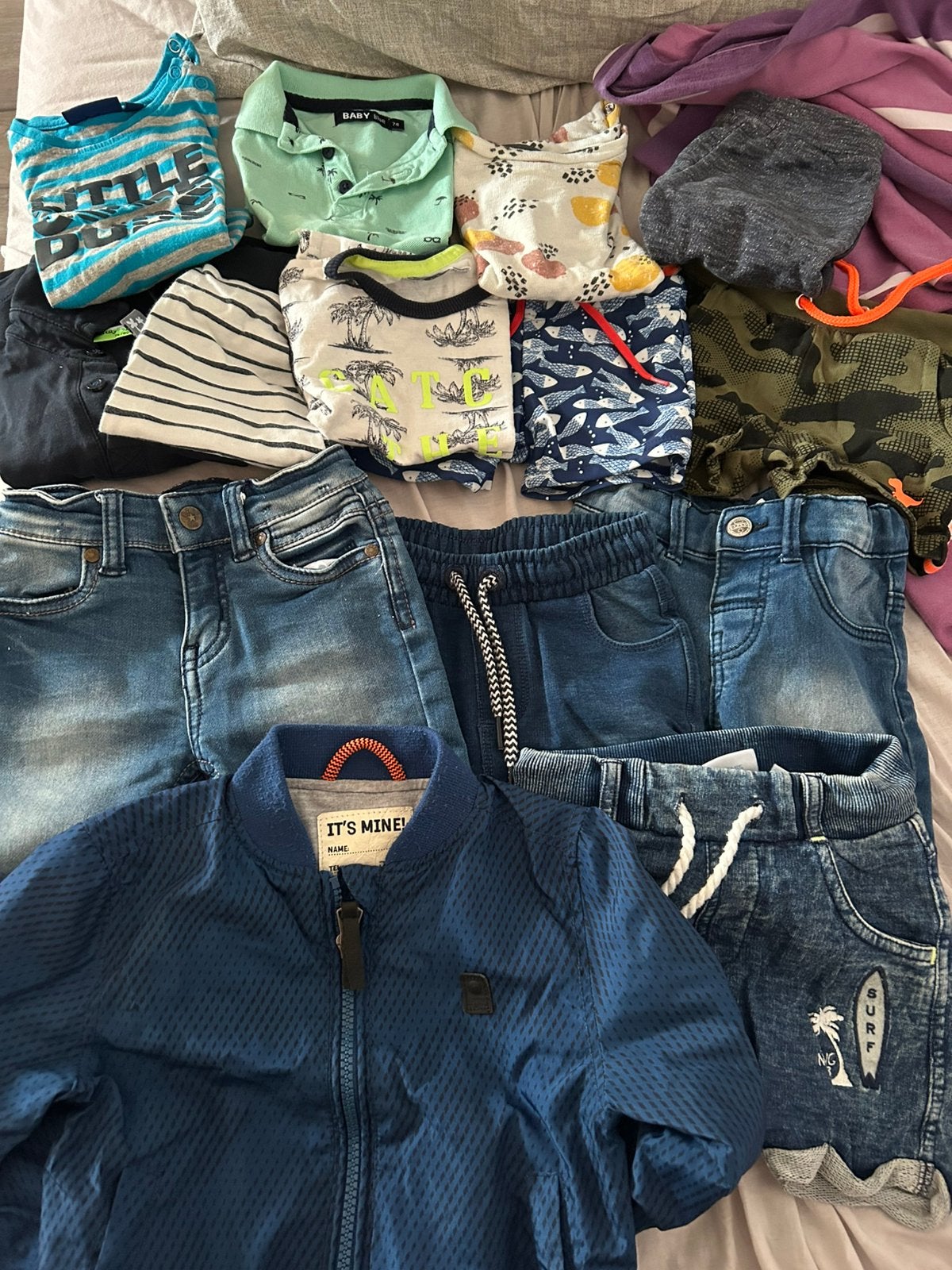 Zomerkleding pakket maat 74 voor jongen, Ophalen of Verzenden, Zo goed als nieuw, Overige maten