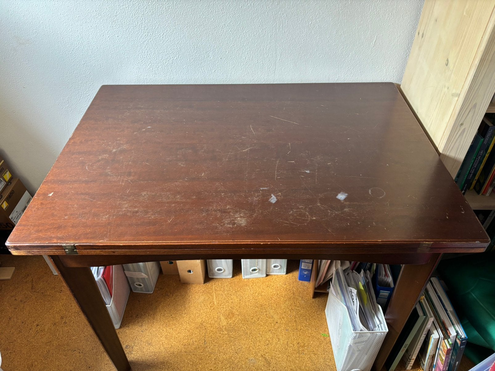 Gratis eettafel, Ophalen, Gebruikt, 200 cm of meer, 50 tot 100 cm