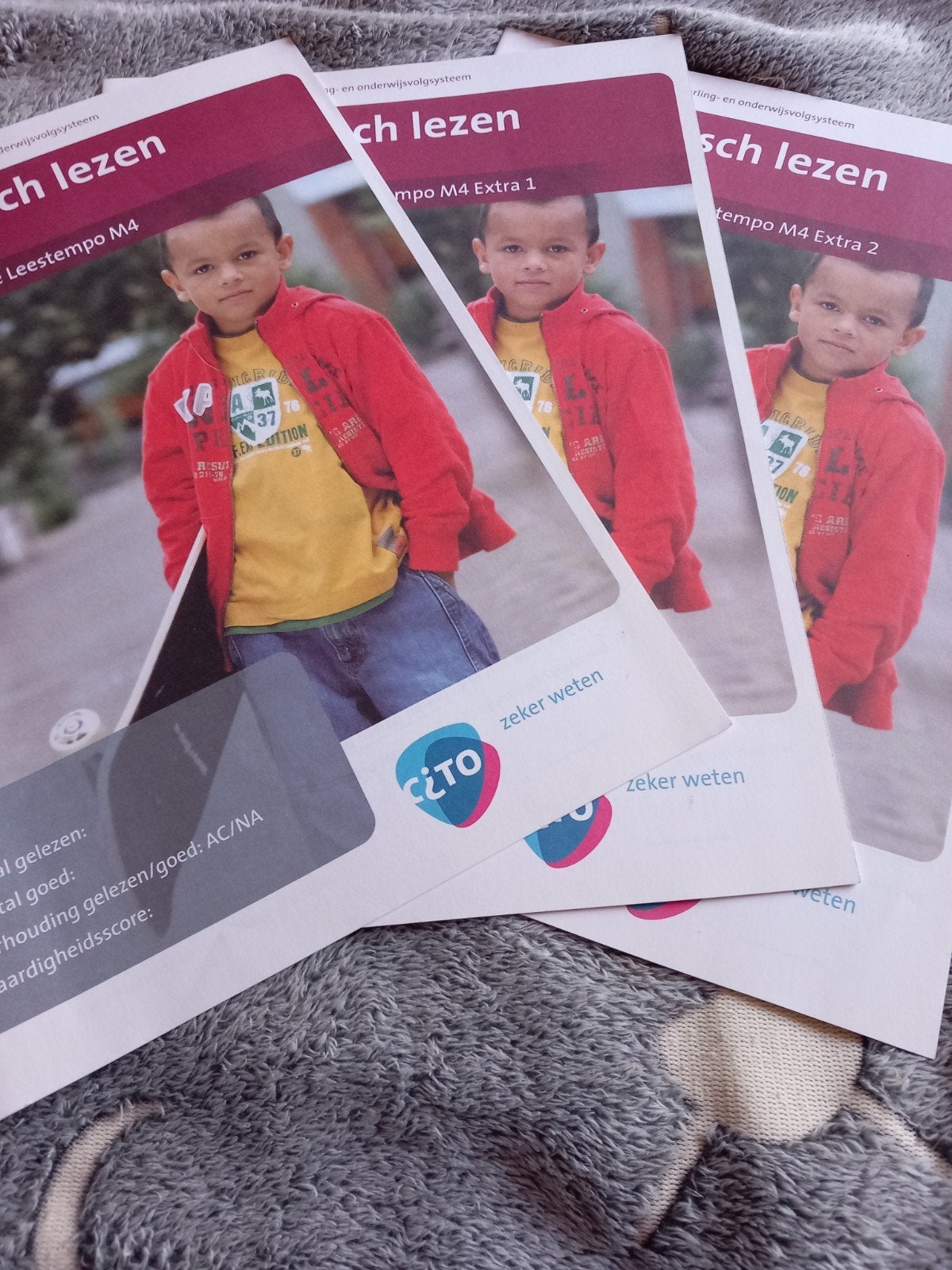 Groep 4 citotoets Technisch lezen opgavenboekje Leestempo M4, Ophalen of Verzenden, Zo goed als nieuw, Cito