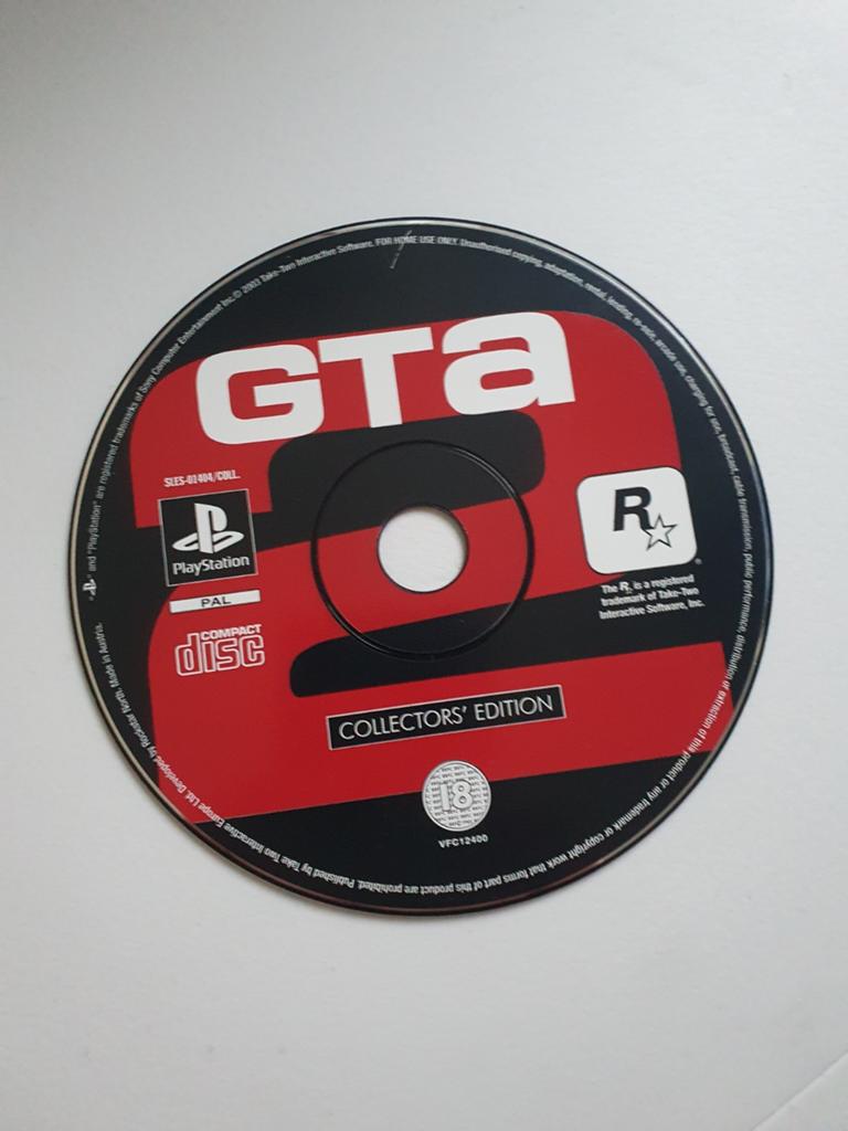 GTA 2 Collectors' Edition PlayStation 1 (PS1), Avontuur en Actie, Gebruikt, Vanaf 18 jaar, Info@rockstargames.com