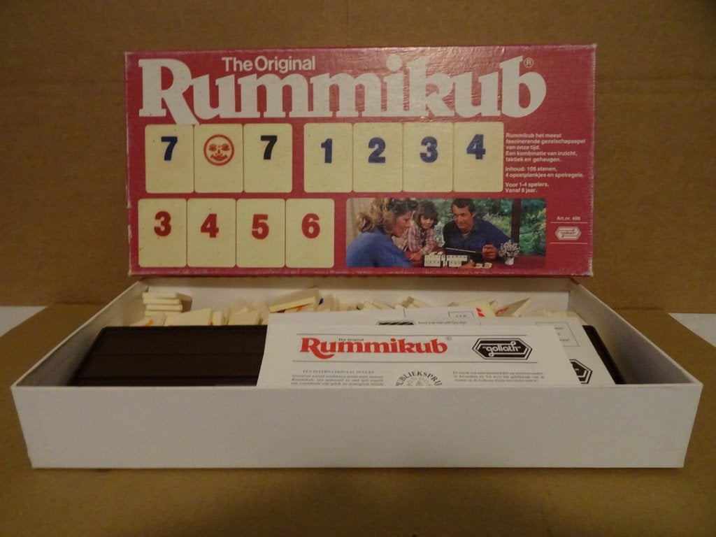 rummikub original , grote stenen., Ophalen of Verzenden, Zo goed als nieuw