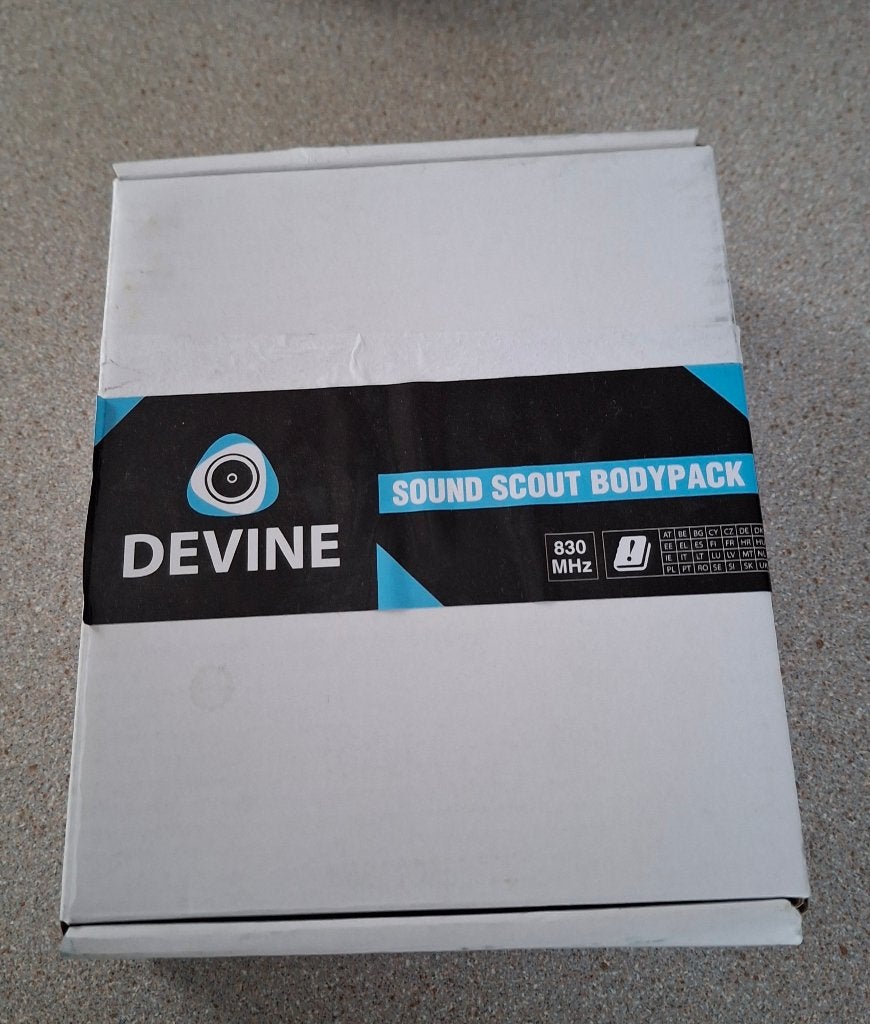 Devine Sound scout bodypack, Ophalen, Zo goed als nieuw, Overige typen, Draadloos