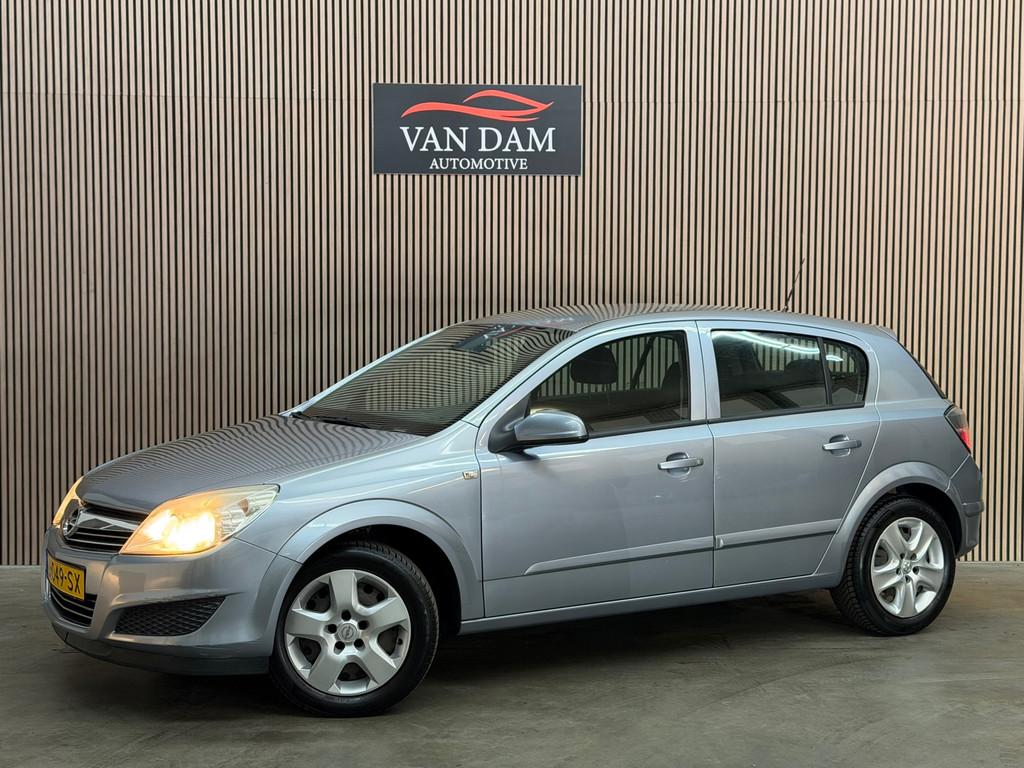 Opel Astra 1.4 Essentia 2008 AIRCO CRUISE AUDIO, Stof, Gebruikt, Zwart, 4 cilinders