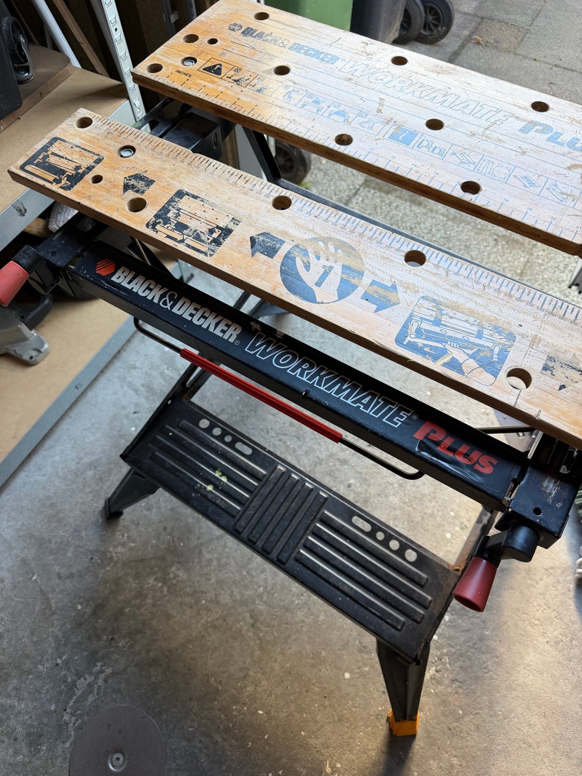 Black & Decker Workmate Plus Werkbank, Doe-het-zelf en Verbouw, Ophalen, Gebruikt, 70 tot 120 cm, Bankschroef