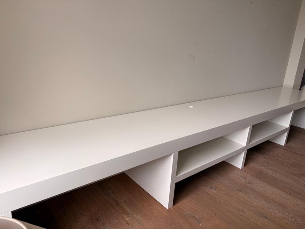 Tv meubel 4 meter, 150 tot 200 cm, Ophalen of Verzenden, Zo goed als nieuw, Minder dan 100 cm