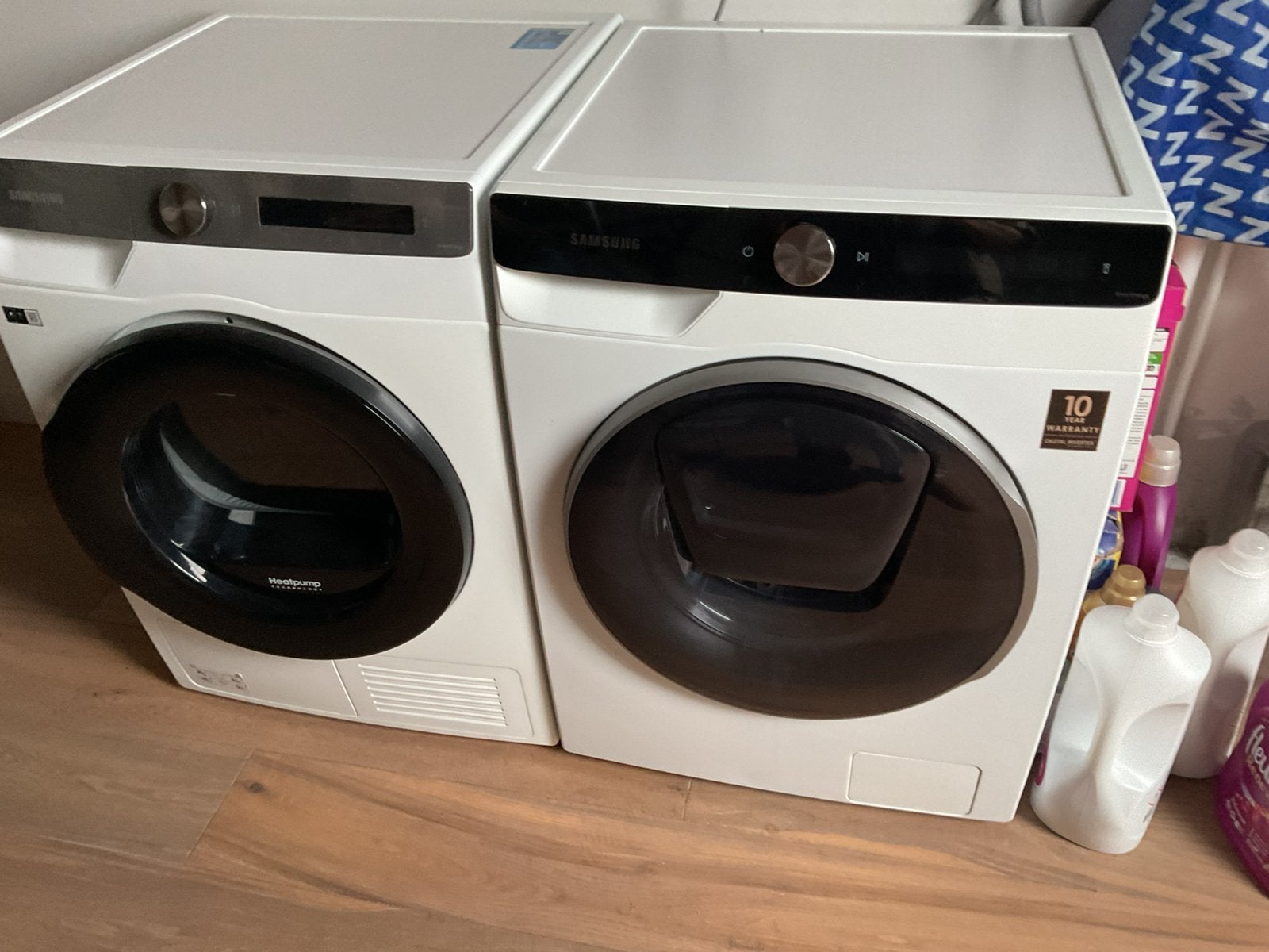 Samsung, 8 tot 10 kg, Ophalen of Verzenden, Gebruikt, 85 tot 90 cm