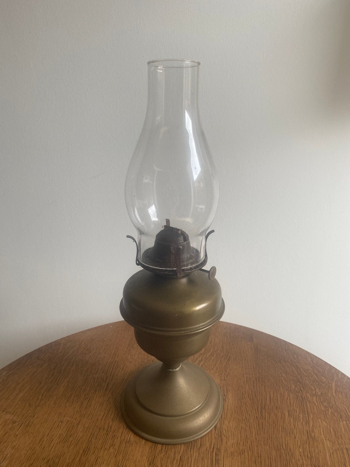 Olie lamp, Ophalen