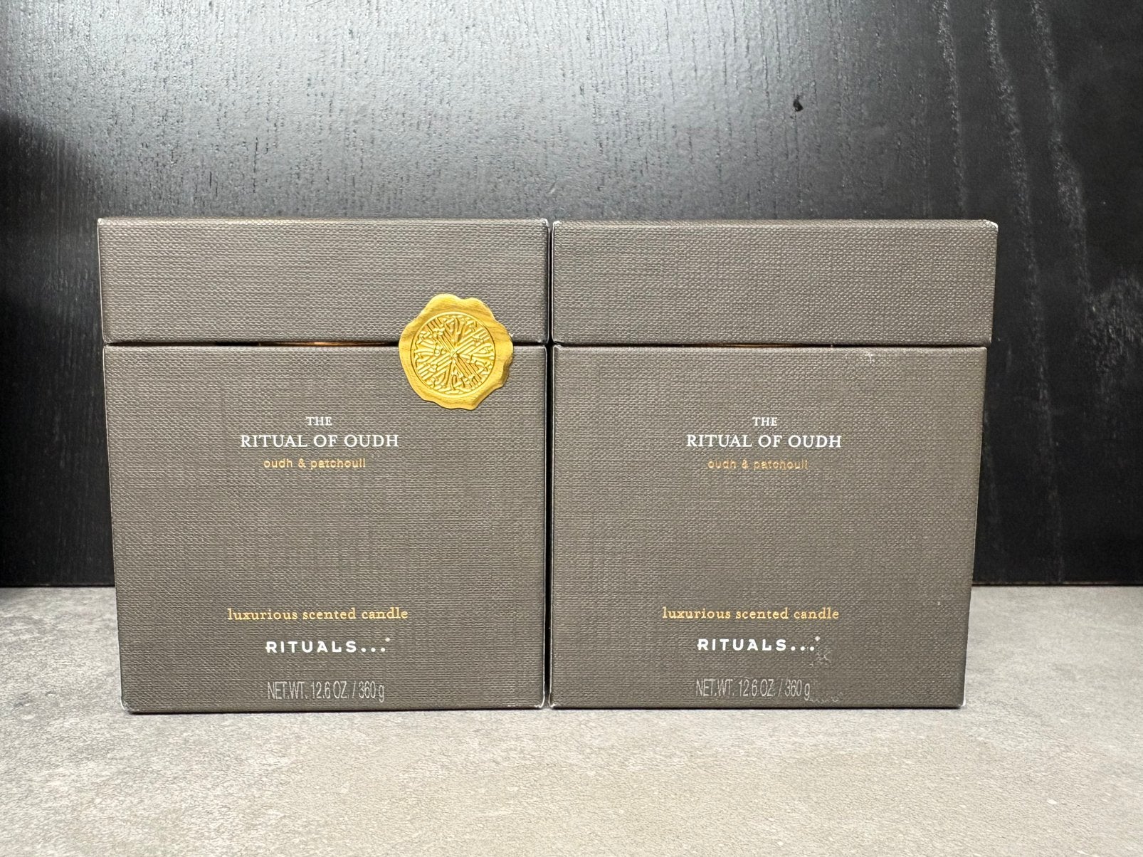 Rituals of Oudh geurkaars, Huis en Inrichting, Woonaccessoires | Kandelaars en Kaarsen, Ophalen of Verzenden, Nieuw, Overige materialen