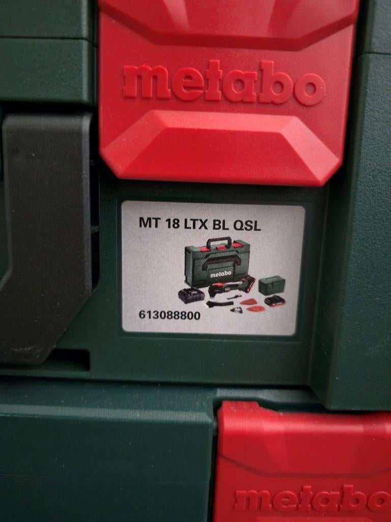 Metabo multitool MT 18 LTX BL QSL NIEUW 325euro, Ophalen, Nieuw
