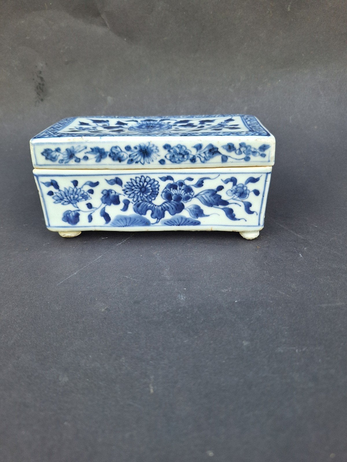 Kangxi Inktpot deksel doos Chinees porselein, Ophalen of Verzenden