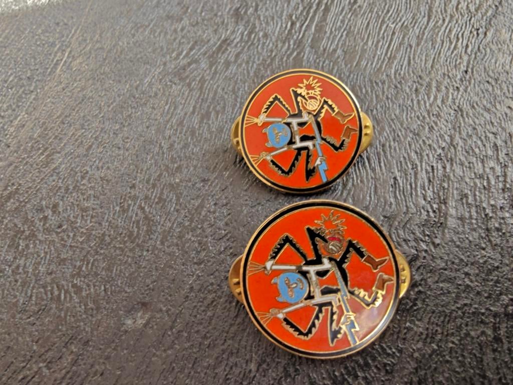 DI crest 507 PIR parachute Infantry regiment, Verzamelen, Militaria | Algemeen, Ophalen of Verzenden, Landmacht, Amerika, Embleem of Badge