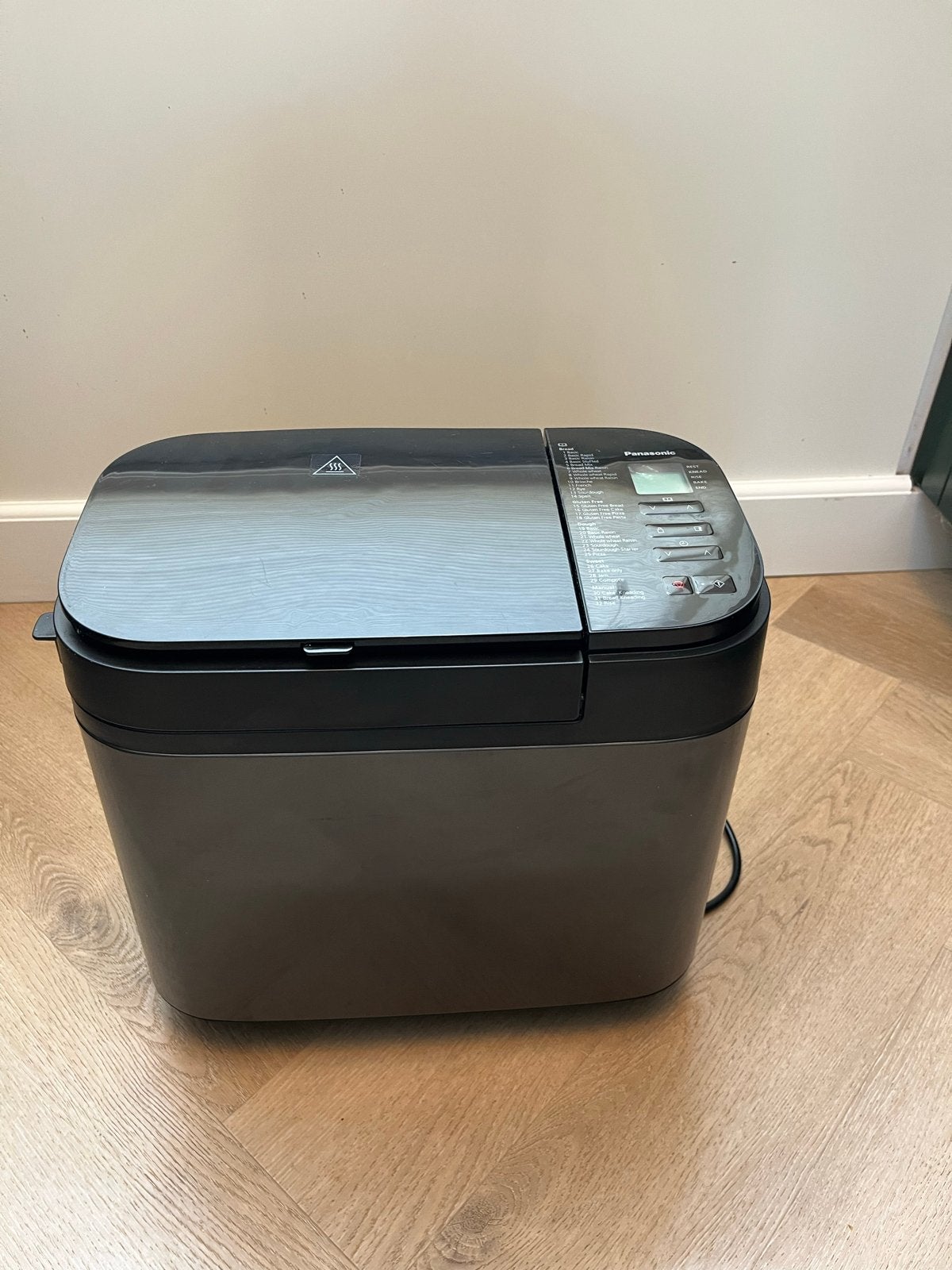 Panasonic SD-YR2540HXD Broodbakmachine - Zo goed als nieuw, Meer dan 10 programma's, 800 tot 1200 gram deeg, Zo goed als nieuw