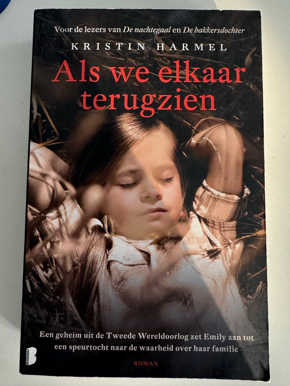 Als we elkaar terugzien - Kristin Harmel (Roman), Boeken, Ophalen of Verzenden, Gelezen, Nederland