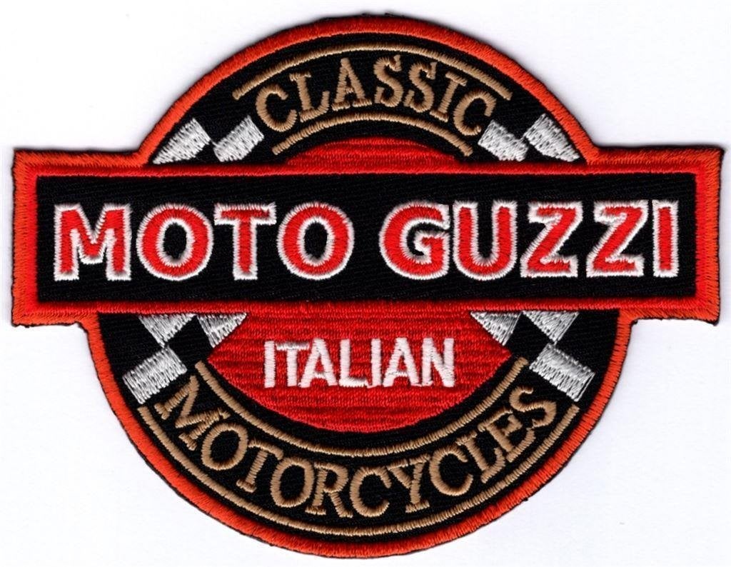 Moto Guzzi Classic Italian Motorcycles patch embleem #3, Motoren, Verzenden, Nieuw