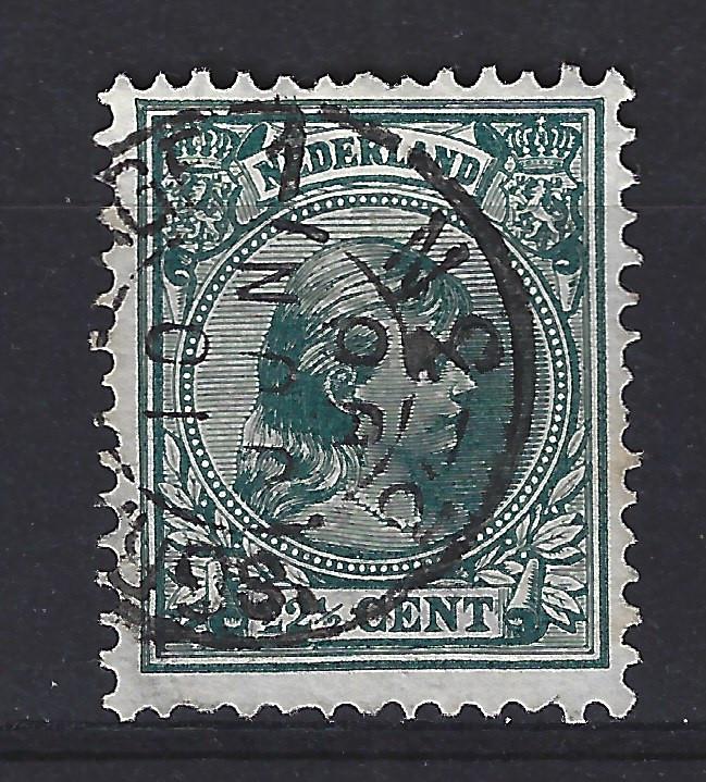 NVPH 41 gebruikt Wilhelmina 1891 : OUD NEDERLAND per stuk, Ophalen of Verzenden, T/m 1940, Gestempeld