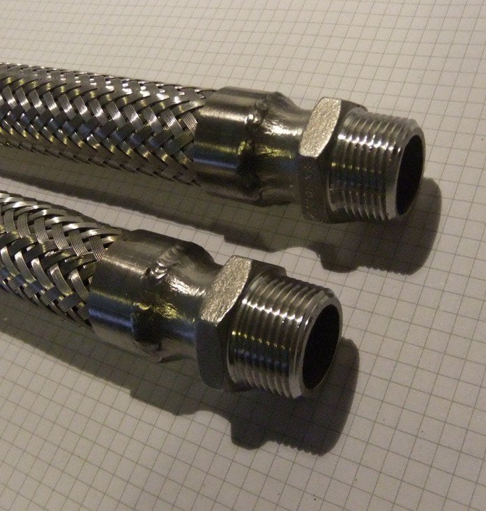 RVS Hoge Druk Flexibele verbindingsslang 3/4", 250 mm of meer, Overige typen, Nieuw, Ophalen of Verzenden