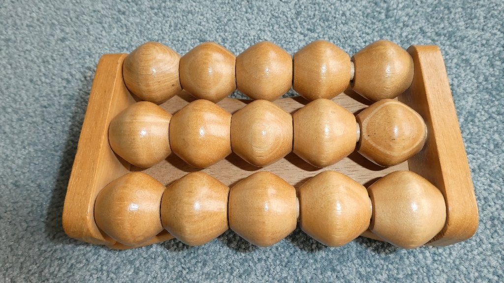Voetmassage-roller (hout), Verzenden, Zo goed als nieuw, Overige typen