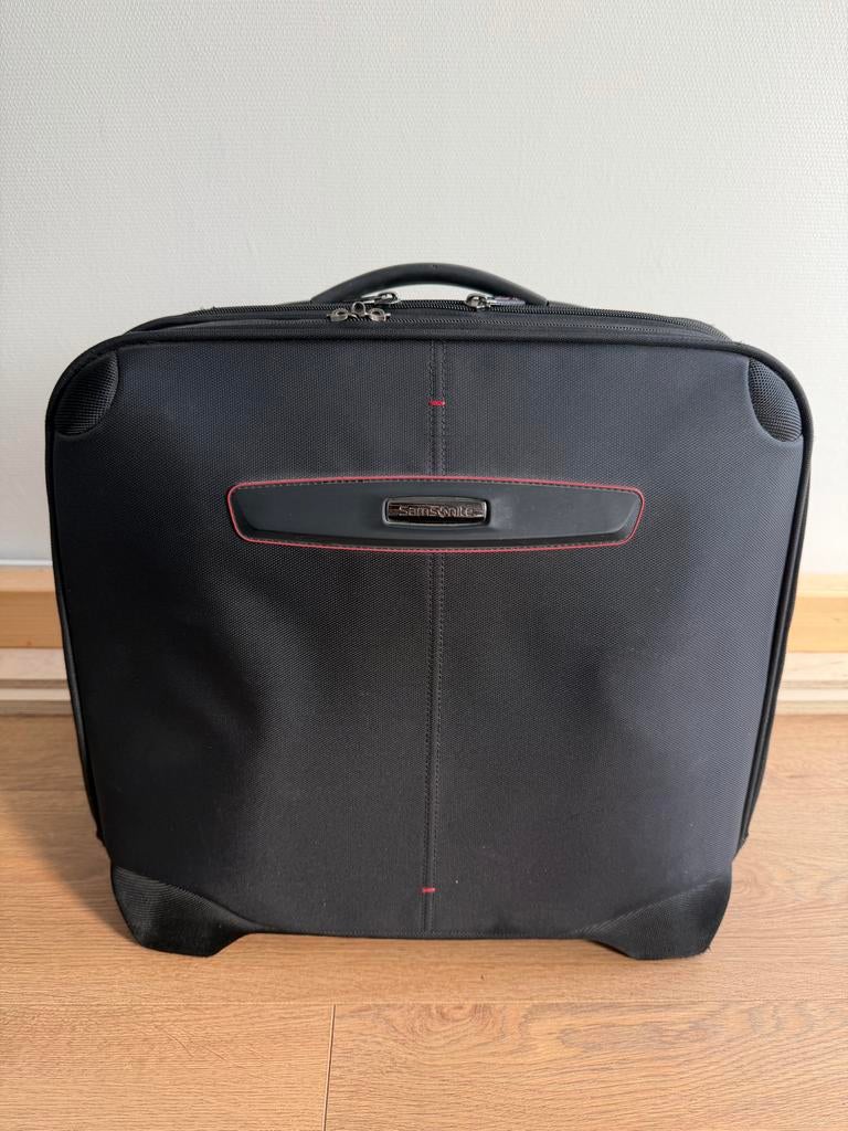 Samsonite Koffer 40x40 - Ideaal voor korte reizen, 40 tot 60 cm, 30 cm of meer, Gebruikt, Zwart