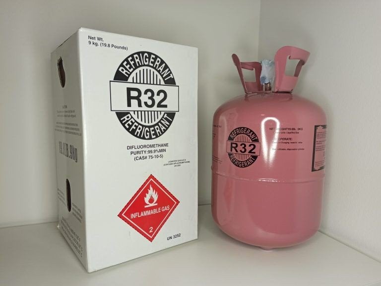 R32 Koelmiddel 9 kg - Nieuw in doos, Ophalen, Minder dan 60 m³, Nieuw, 3 snelheden of meer