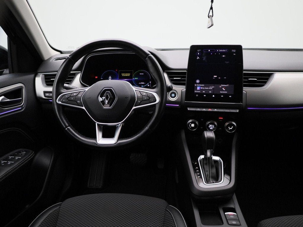 Renault Arkana 1.6 E-Tech Hybrid 145 Intens | Automaat | LMV, Auto's, Renault, Gebruikt, Euro 6, Leder en Stof, Zwart
