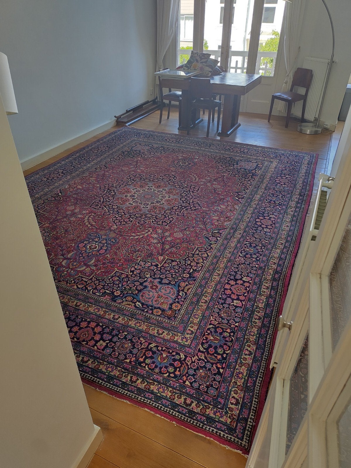 Prachtig Perzisch tapijt - 4,5m x 3,5m, Ophalen, Gebruikt, 200 cm of meer, 200 cm of meer